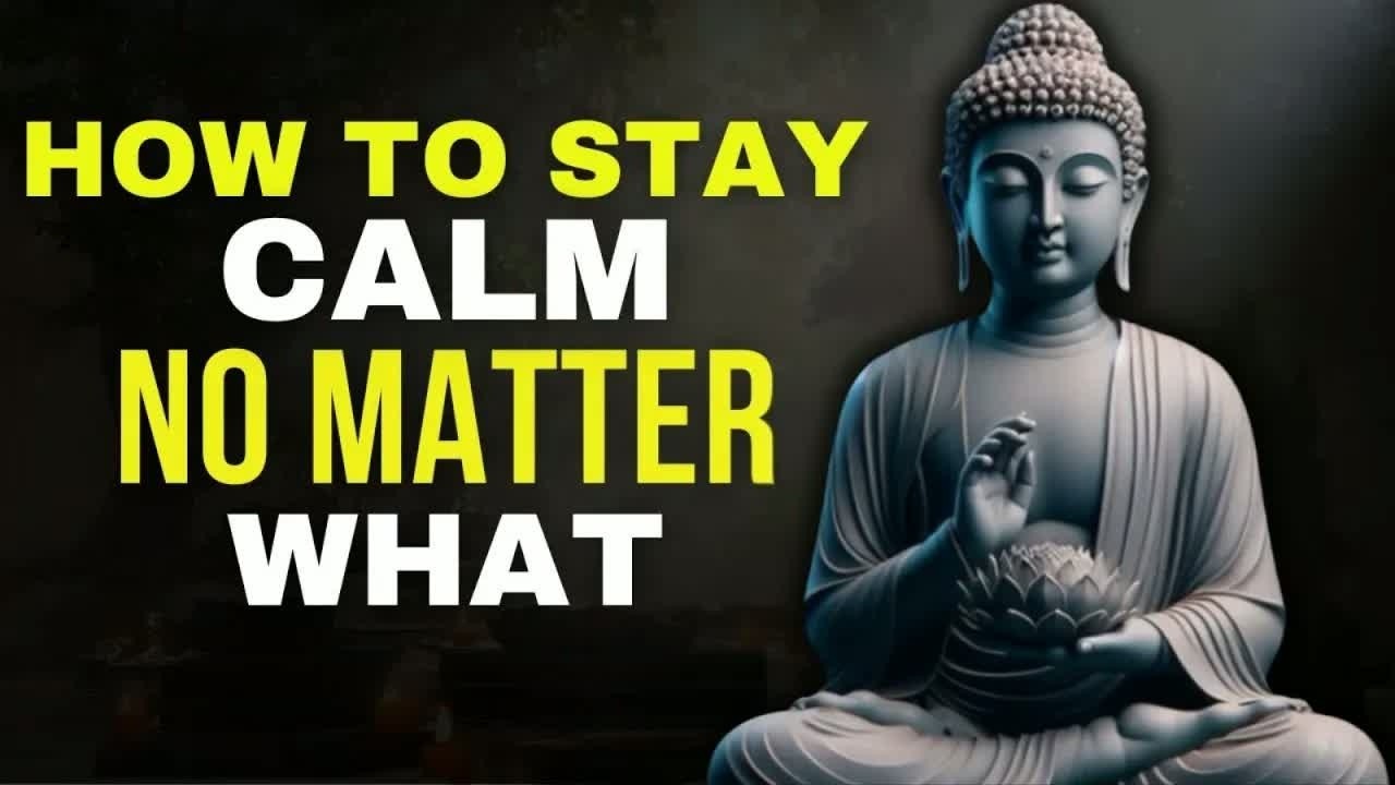 How to Stay Calm and Positive in Life ｜ Buddhist Wisdom for Inner Peace