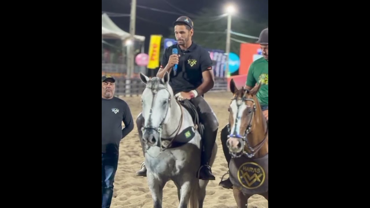 AGRADECIMENTOS GILTIN PÓS SER CAMPEÃO CAT PROFISSIONAL HARAS WM