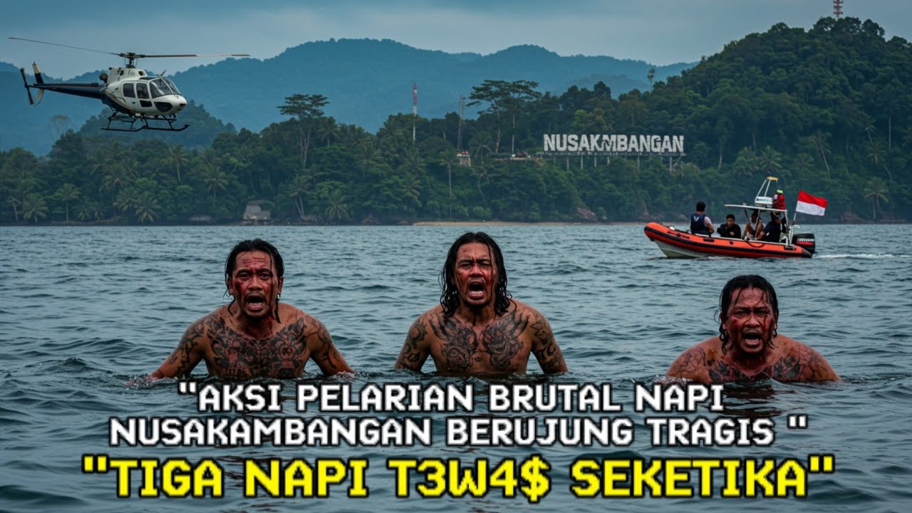 NUSAKAMBANGAN KEMBALI HEBOH‼️ PELARIAN YANG BERUJUNG TRAGIS, ADA APA SEBENARNYA ?