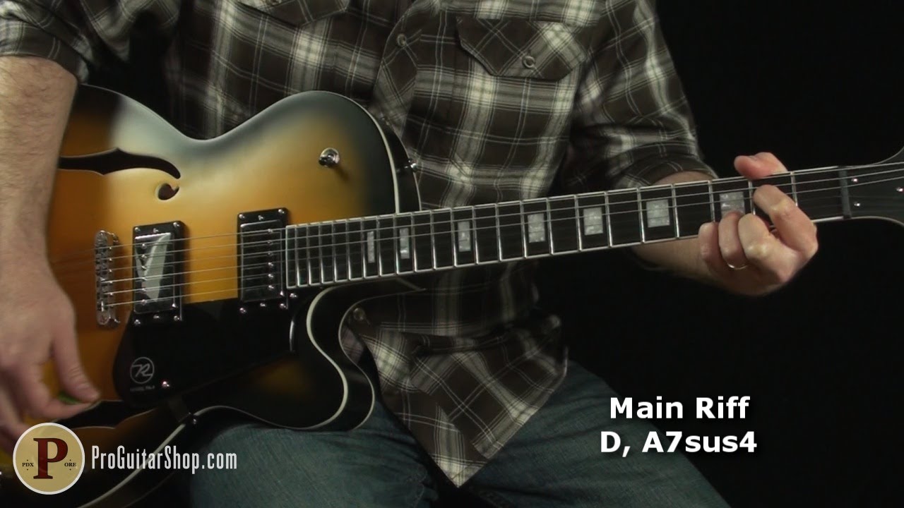 Rush - Fly By Night Guitar Lesson