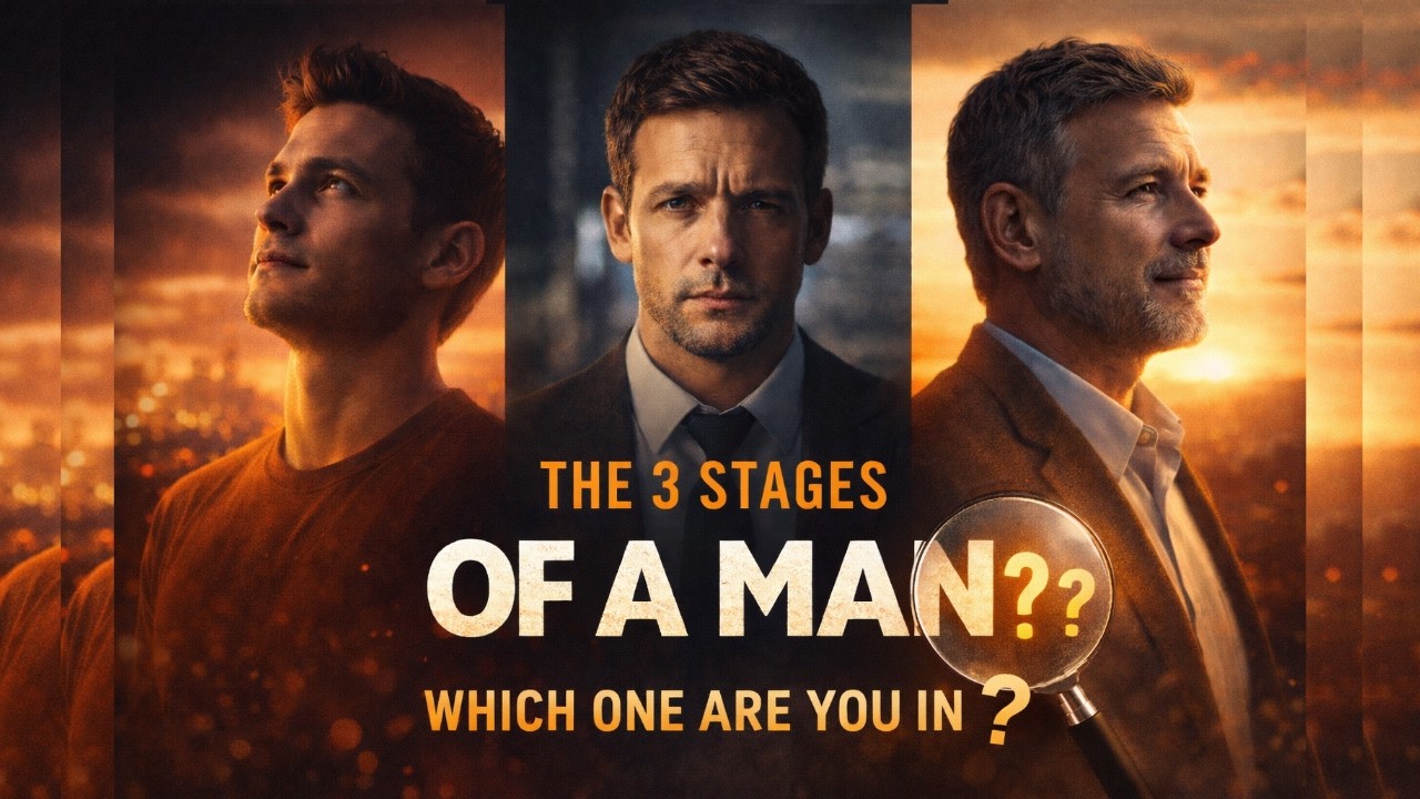The 3 stages of a man's life
