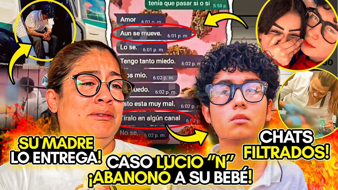 El CASO de LUCIO N! ABANDON&Oacute; a SU HIJO en UNA BOLSA! FILTRAN CHATS y VIDEOS! C&Aacute;MARAS DE SEGURIDAD!