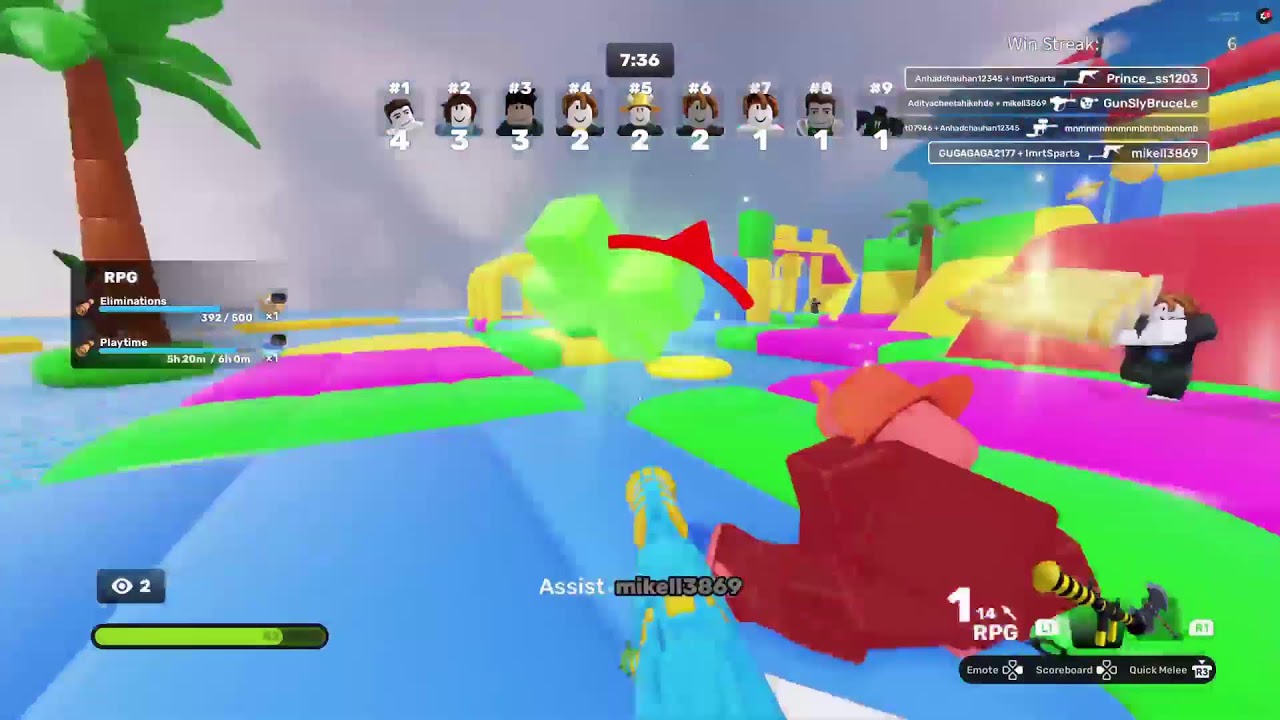 Roblox rivals Gameplay on PS5 live
