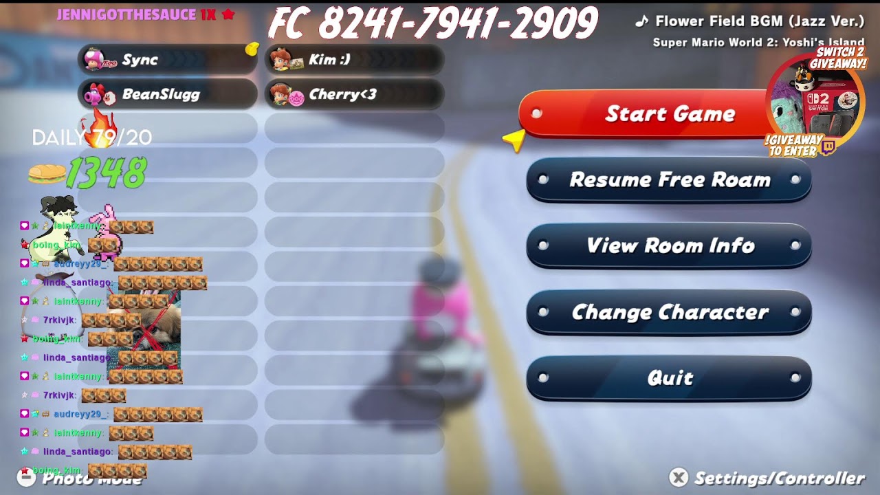MARIO KART WORLD PARTNER PUSH