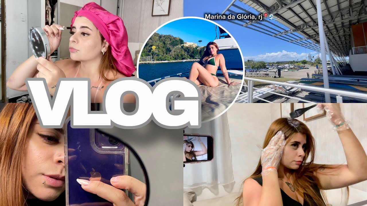 VLOG: DOIS DIAS COMIGO! Fiz cílios, retoquei o cabelo e me arrumei com vocês 