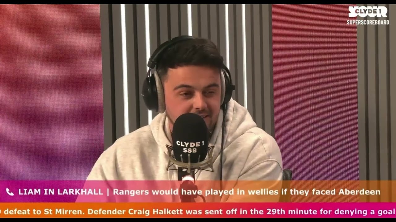 Deluded Rangers fan on Clyde 1 SSB