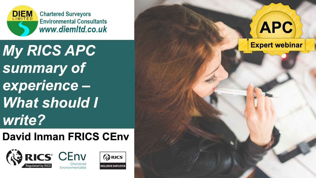 Мой отчет об опыте работы в RICS APC — что мне следует написать?