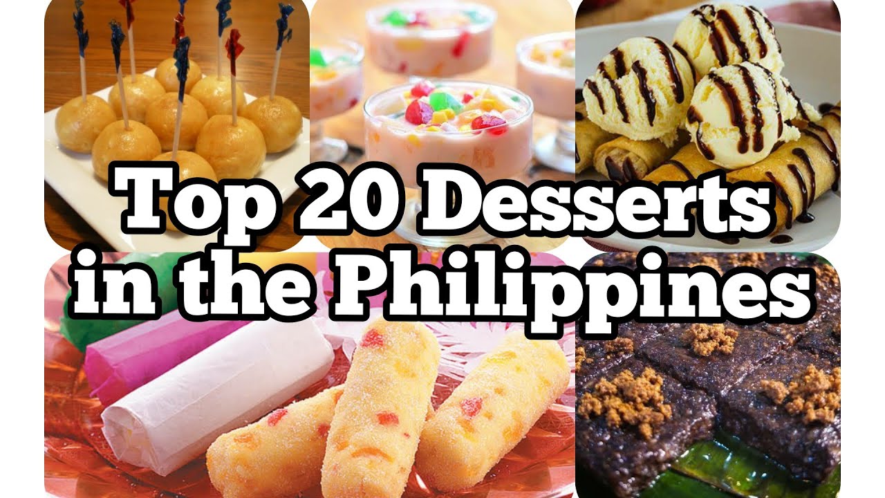 Top 20 Desserts in the Philippines