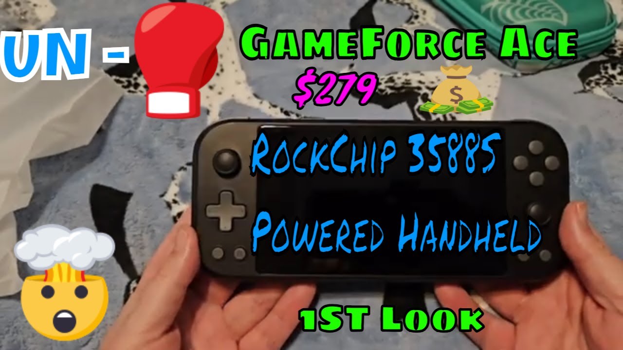 Gameforce Ace RK3588S Unboxing And First Look: Odin 2 Competition Finally?