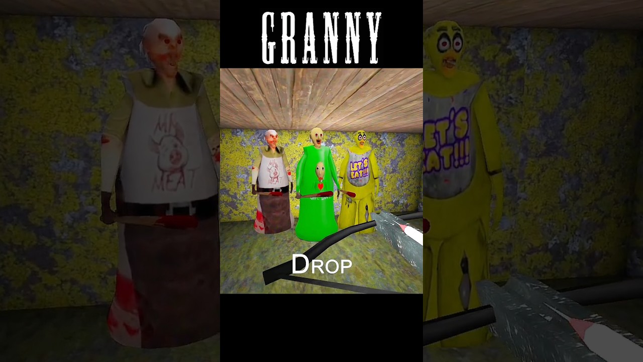 Granny Vs Evilnun Troll Face Edit😈☠️ 