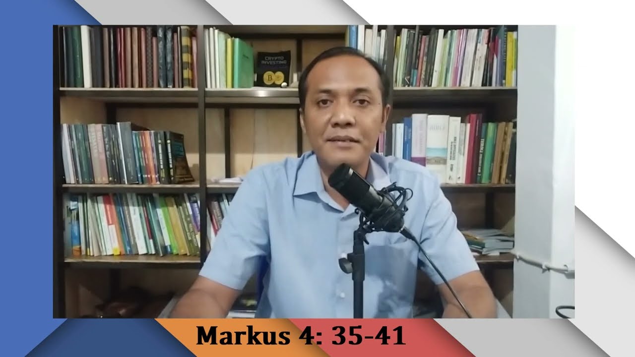 MARKUS 4: 35-41 BERSERU KEPADA TUHAN DALAM KESESAKAN