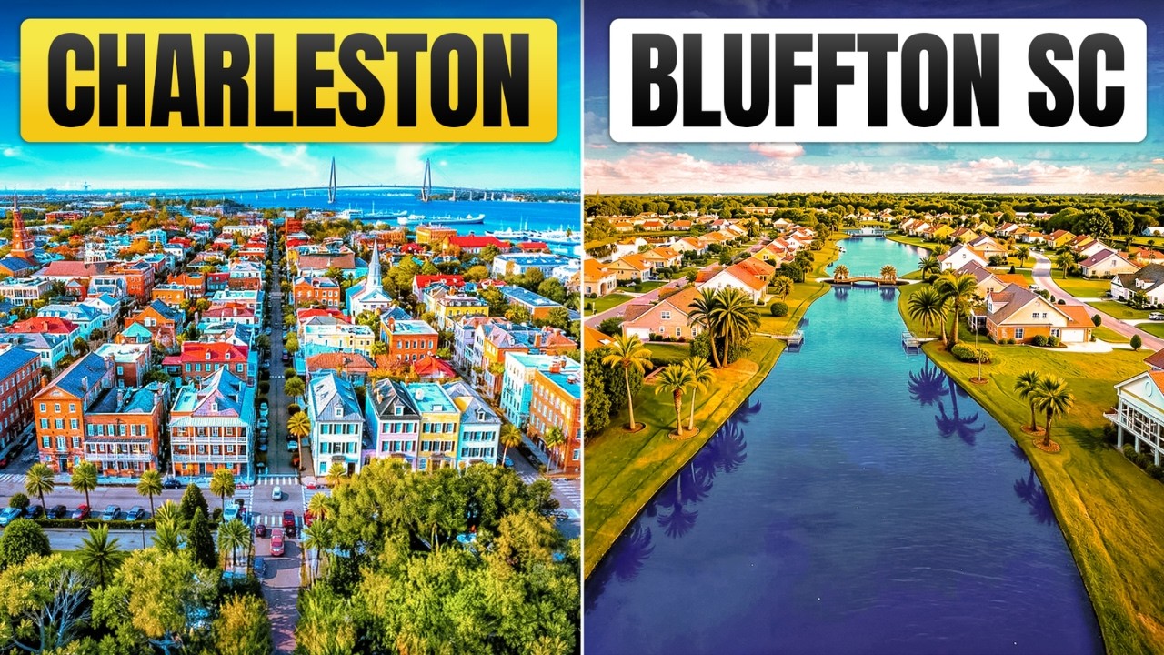 Charleston vs Bluffton - Where to Live in South Carolinain 2026?