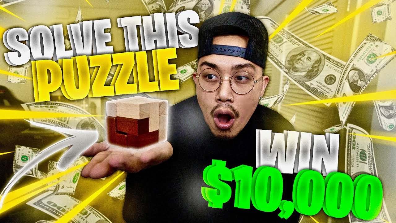 Solve This PUZZLE and Win $10,000!! (Impossible CUBE Challenge)