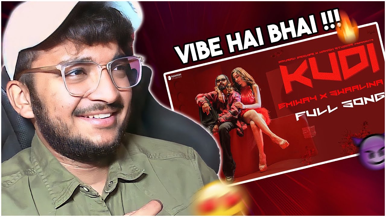 EMIWAY X SWAALINA | KUDI Reaction Video | NAMOH STUDIOS - JUNIOR REACTS