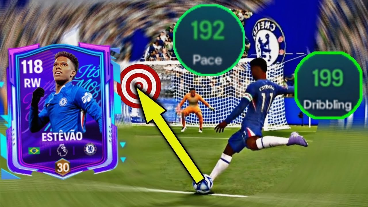 “113 ESTEVAO – RW WONDERKID WITH EXPLOSIVE SKILLS ⚡🔥” #fcmobile #fifamobile #eafc25 #eafc24 #eafc26 