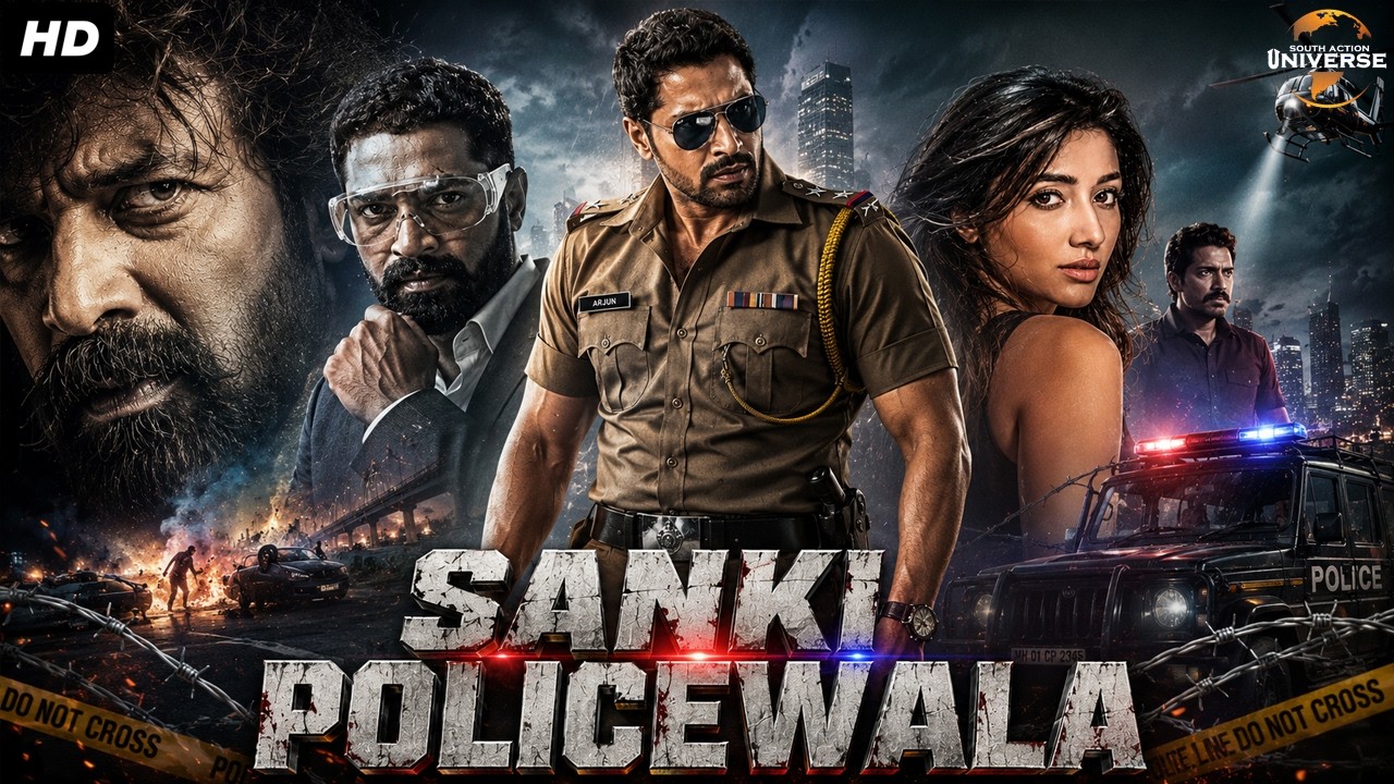 SANKI POLICEWALA - Blockbuster South Action Movie Hindi Dubbed | Allari Naresh, Mirna Menon