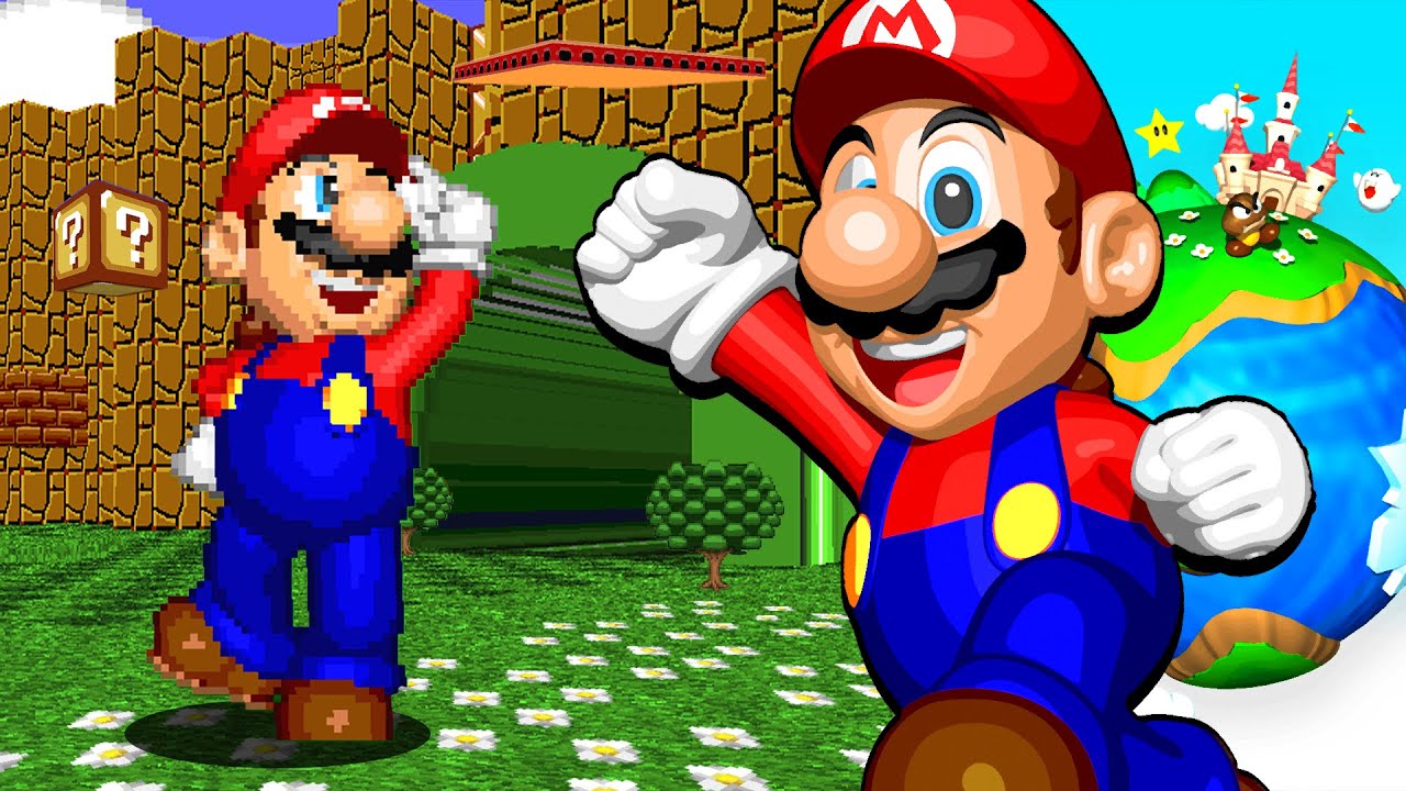 Sonic Robo Blast 2: N64 Mario