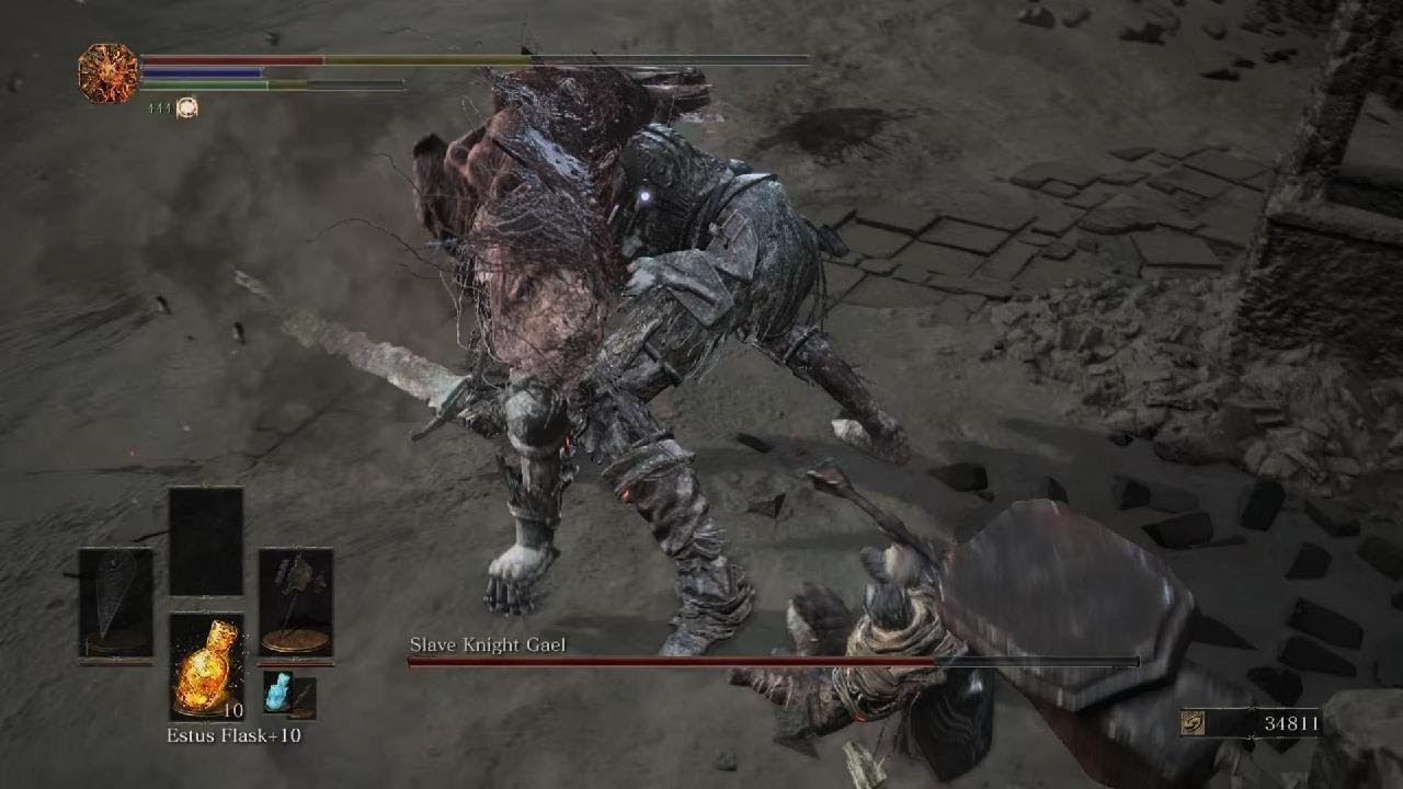 DARK SOULS III Ringed city: Part 5 Slave Kinght Gael