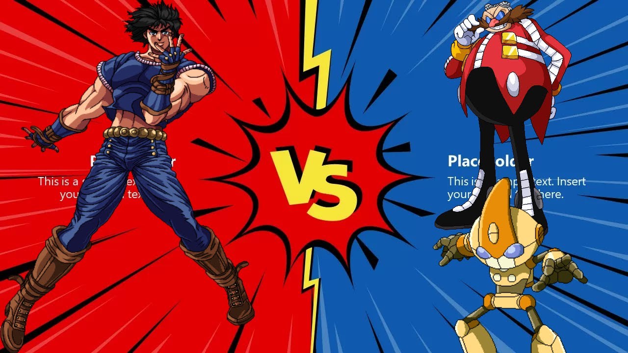 SSBC CMC V8 JONATHAN JOESTAR VS DEATH EGG ROBOT & EMERL