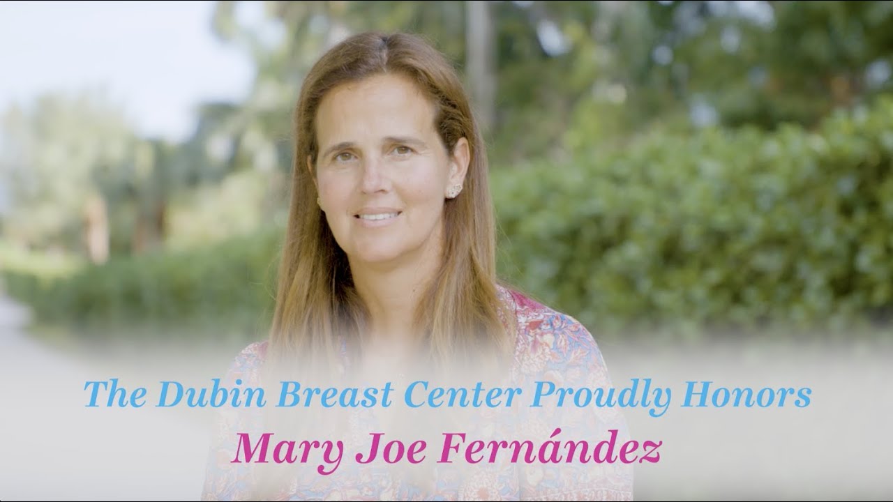 Dubin Breast Center Honors Mary Joe Fern&aacute;ndez