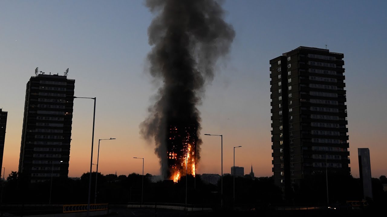 Witness to London highrise fire hears 'shouting, screaming'
