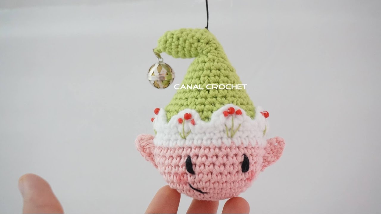 Bola duende amigurumi tutorial