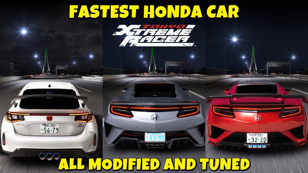 FASTEST HONDA CARS SPEED BATTLE |TOKYO XTREME RACER V1.0 2025 ALL MODIFIED AND TUNED
