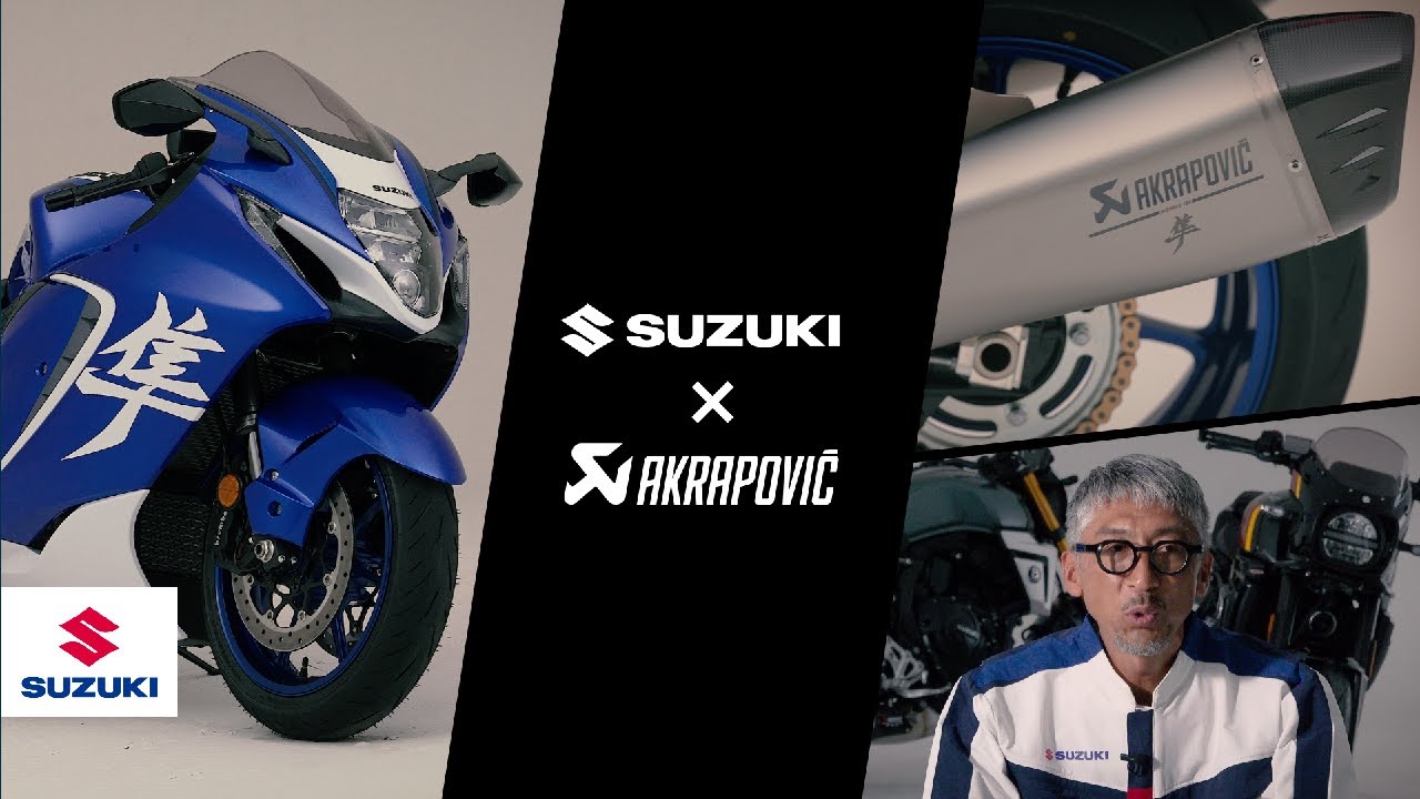 Suzuki × Akrapovič | Genuine Accessories | Suzuki