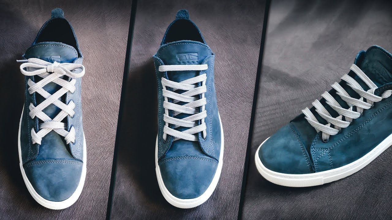 Top 9 Creative shoelace tutorials | laces styles | shoes lace styles | shoe lacing | tie laces