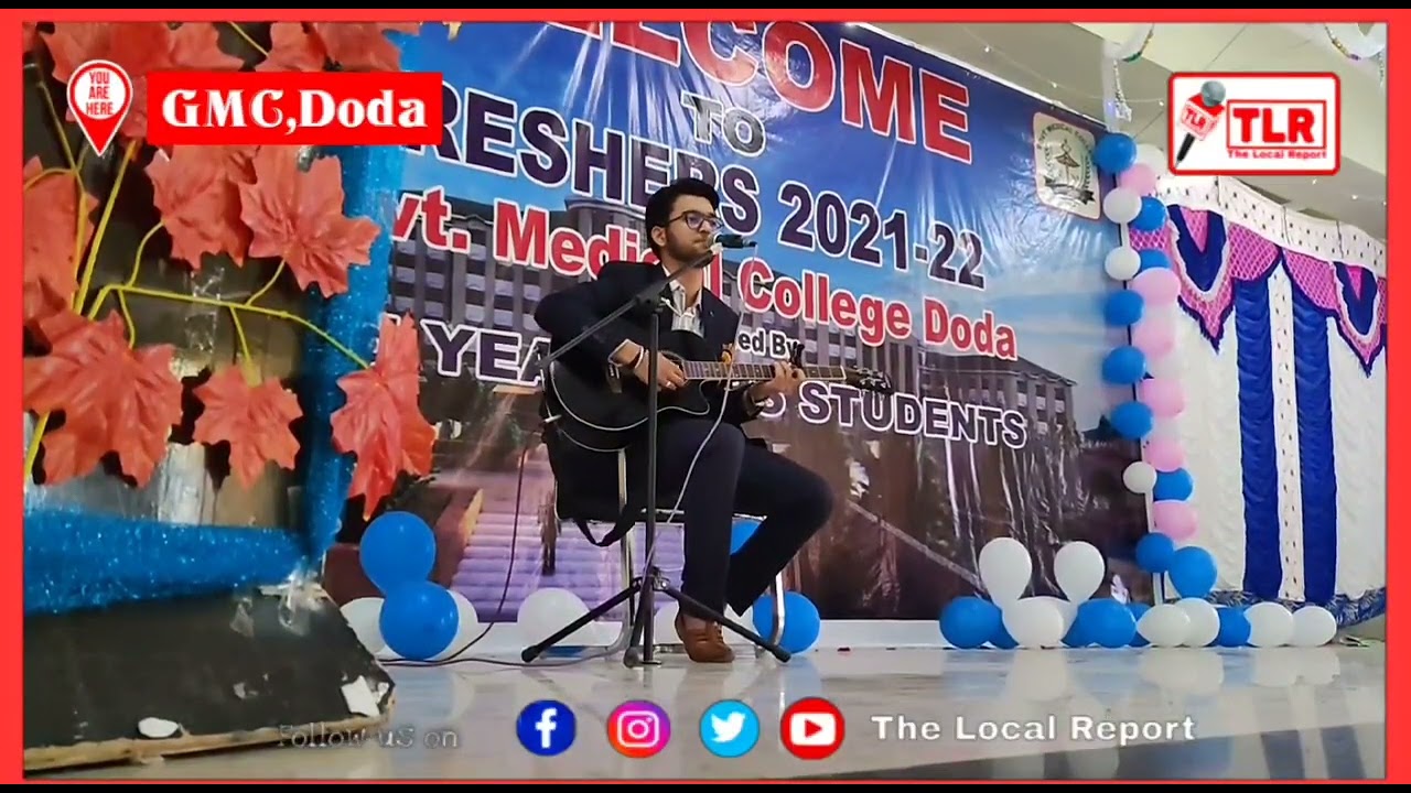 GMC DODA Freshers Day ✨| Guitar Performance | Gmc Doda