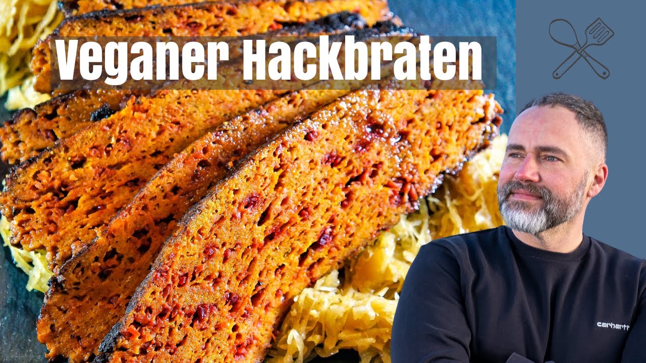 Veganer Hackbraten vom Feinsten! Den Küchenklassiker 