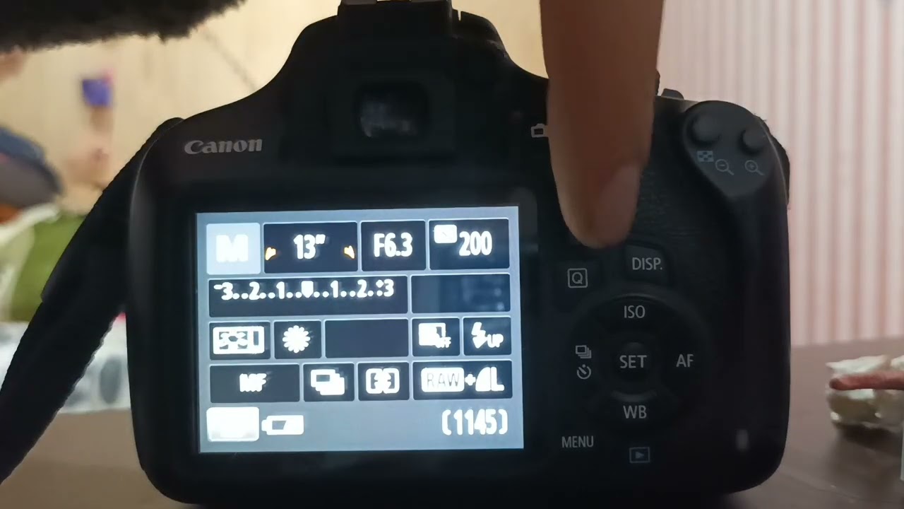 Canon t5, Modo Manual, conceptos muy básicos.