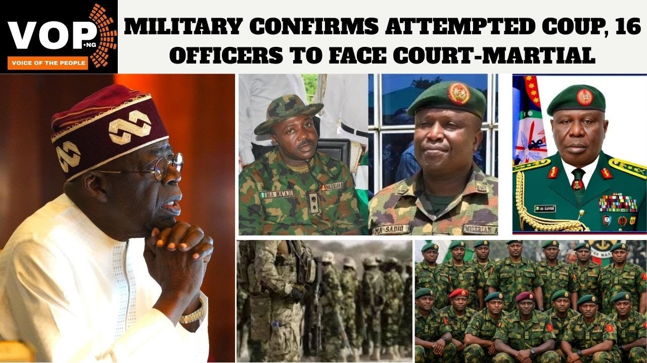 Finally, Military Confirms Attempted Coup, Identifies 16 to Be Court-Martialed