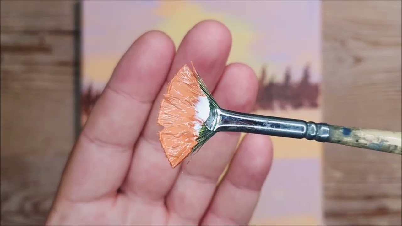 KING ART     SUNSET   N 1016  PAINTING TUTORIAL