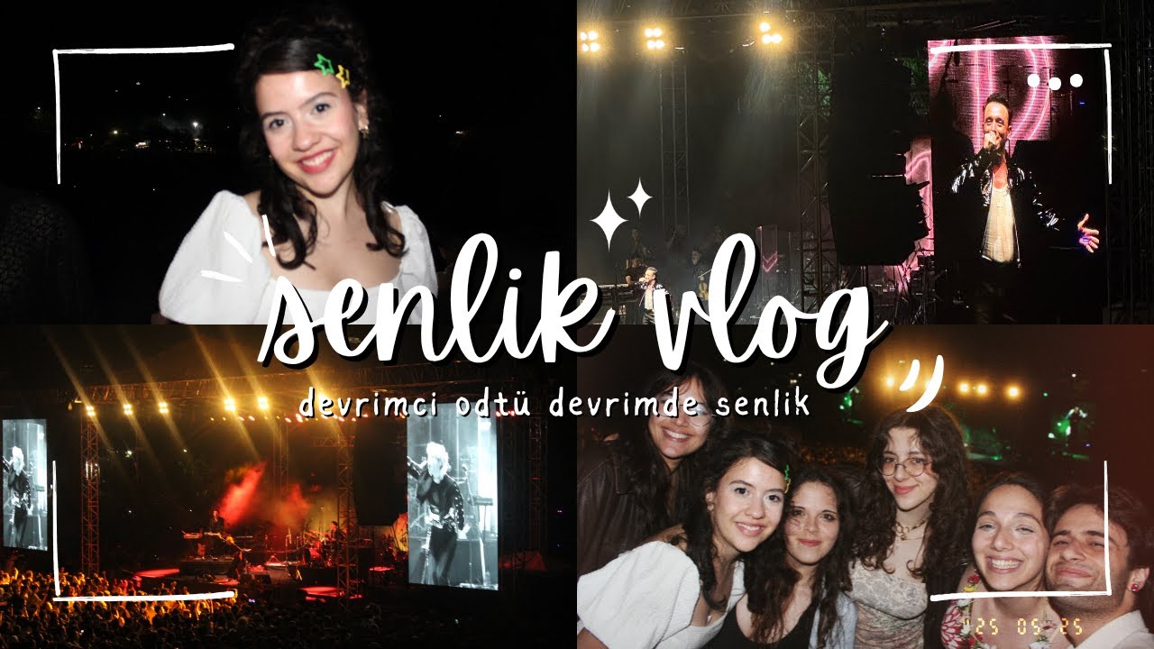 odtü şenlik vlog | 2025