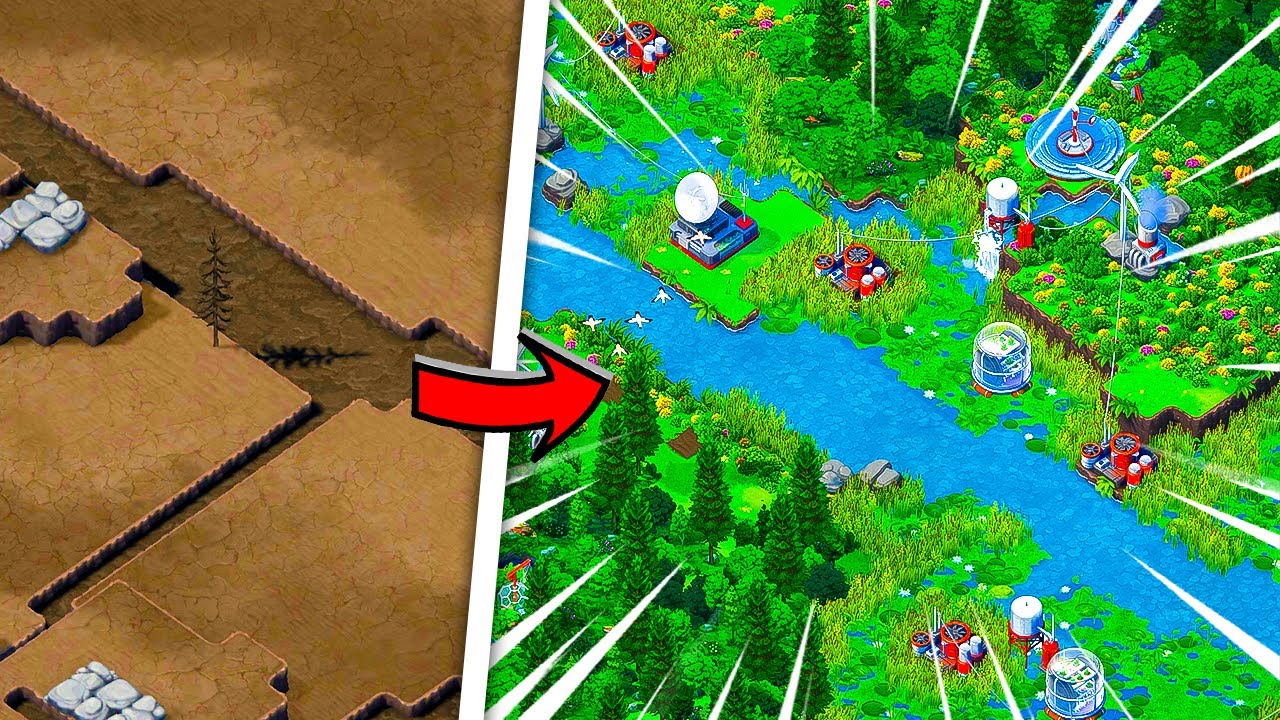 Transforming barren landscapes in Terra Nil!