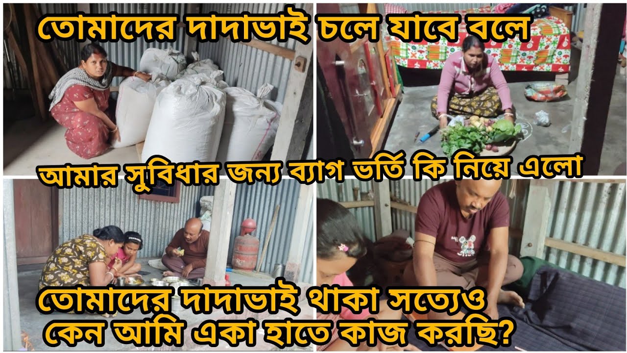তোমাদের দাদাভাই থাকা সত্যেও কেন আমি একা হাতে কাজ করছি? 