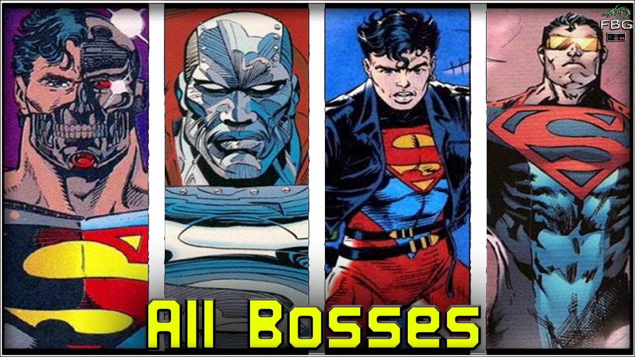 The Death and Return of Superman - All Bosses