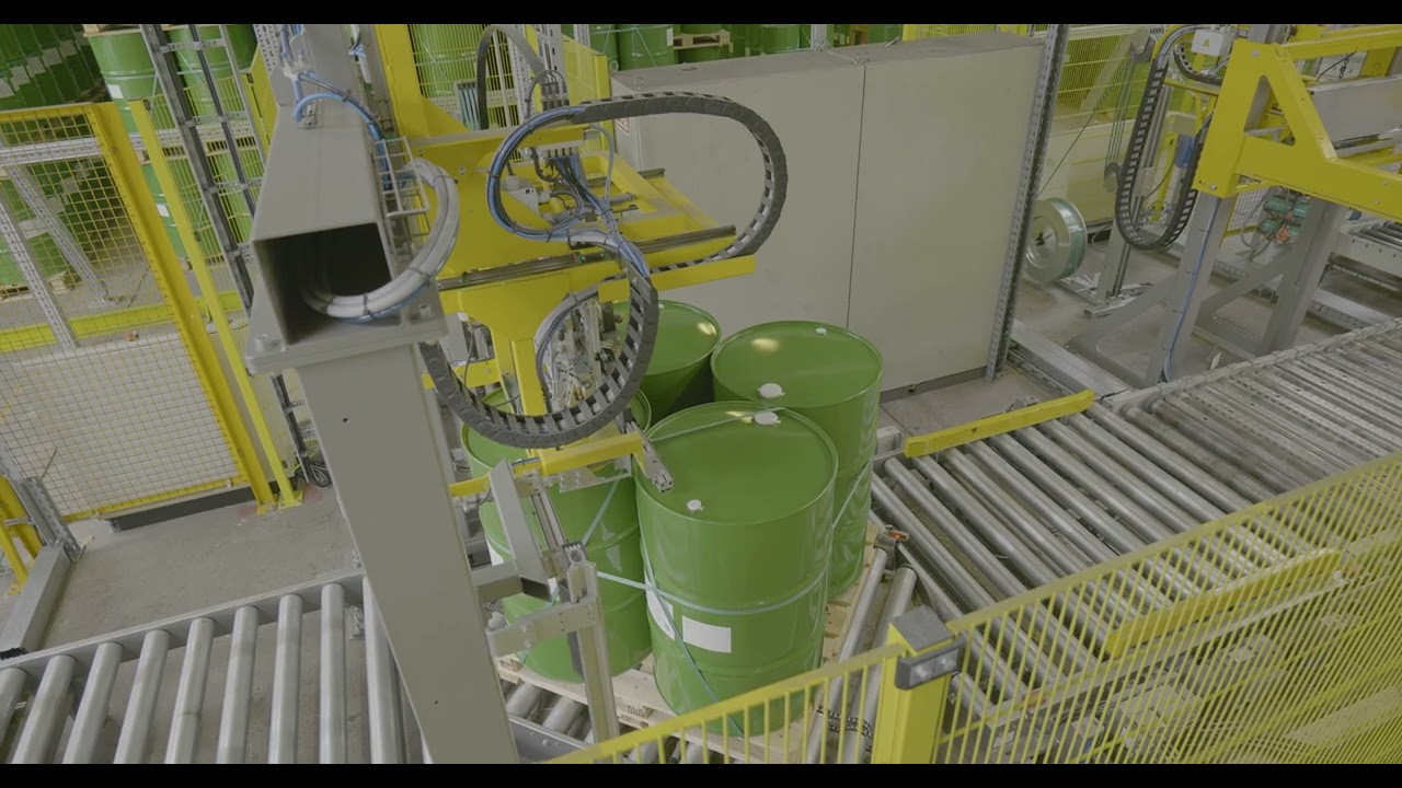 Automated Barrel Strapping Using the HSM and TSM Strapping Machines