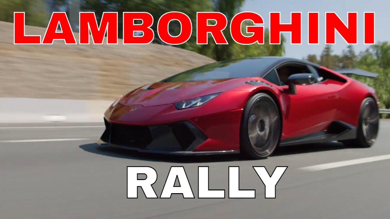 RorZfilms Lamborghini Rally 8K