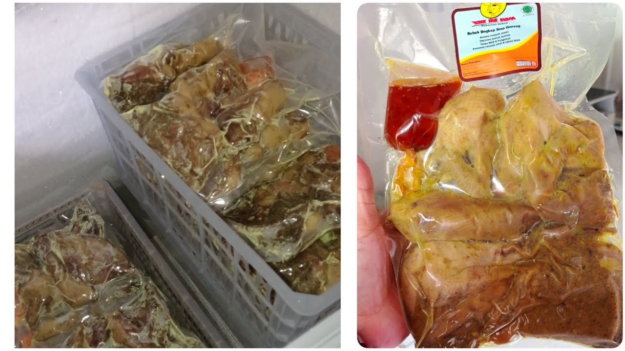 Produksi Bebek Ungkep 15 Ekor/Ide Usaha  Bebek Ungkep Vacuum Frozen