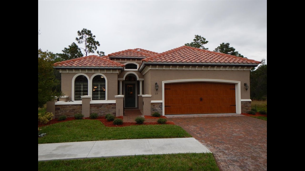Ormond Beach, Florida New Home Model For Sale Vanacore Homes in Villaggio Subdivision