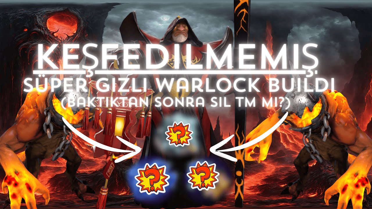METANIN EN GÜÇLÜ SUPPORTU !!! - Süper Gizli Warlock Rehberi ! - MMR Kazanma Rehberi