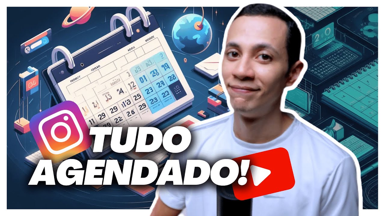 COMO AGENDAR CONTE&Uacute;DO PARA INSTAGRAM E YOUTUBE! | Reels, posts, shorts e mais!