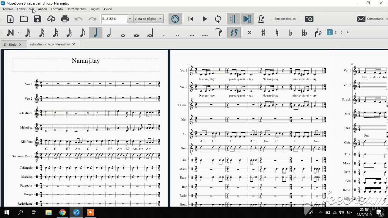 Tutorial velocidad y mezclador - MuseScore