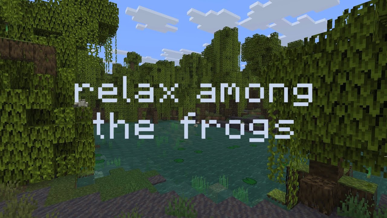 time for a nap in the mangrove biome | 2 hours of Minecraft music | ASMR, study, sleep