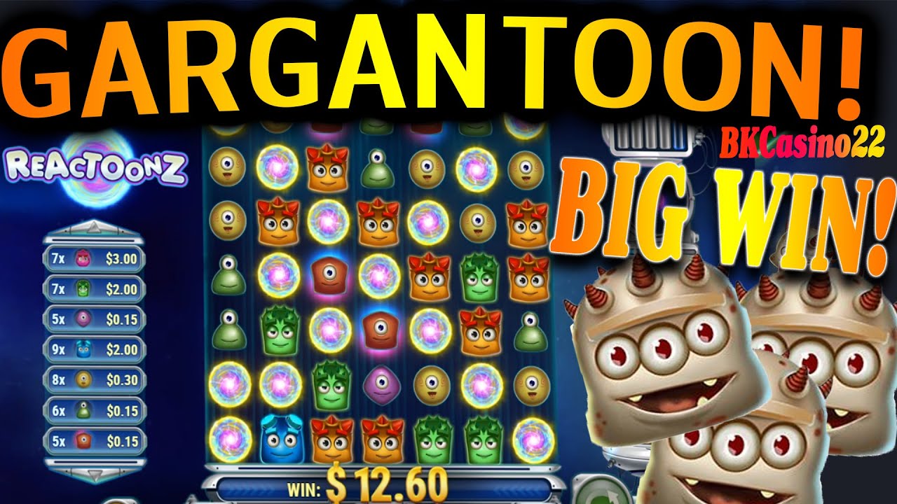 3 WILD INCISIONS IN A ROW! REACTOONZ BIG WINS! by Play 'n GO