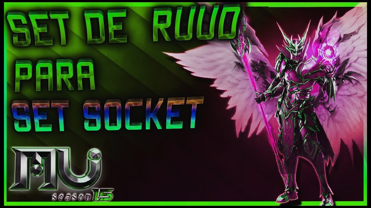 MEGAMU  -  EVOLUINDO SET DE RUUD PARA SET SOCKETS