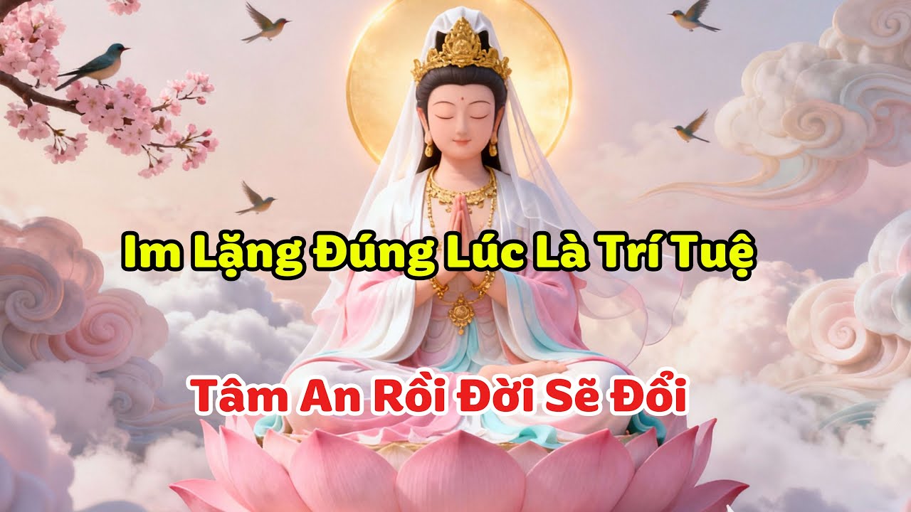 PHẬT DẬY: Im Lặng Đúng Lúc Là Trí Tuệ: Tâm An Rồi Đời Sẽ Đổi