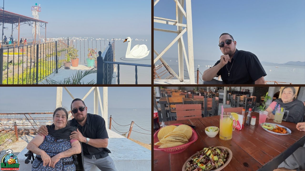 COMIDA RICA 😋🍽️Y PAISAJES HERMOSOS CON MI MAMÁ Y MI HIJA 💕🌅🦢